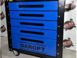 Тележка инструментальная Garopt, Серия "Low-cost", 5 ящиков GT5
