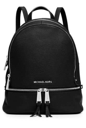 Рюкзак Michael Kors Rhea однотонный черный