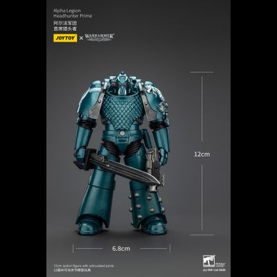 Охотник за головами Альфа-легиона (Warhammer Horus Heresy) - КОЛЛЕКЦИОННАЯ ФИГУРКА 1/18 Alpha Legion Headhunter Prime (JT01413) - JOYTOY