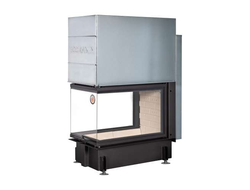 Каминная топка Дельта 900 три стекла принтинг, Экокамин (Россия)