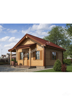 «Капелла»  8,7 х 9,6 м — 65,73 м²
