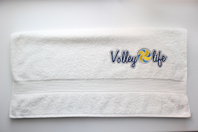 Полотенце среднее белое