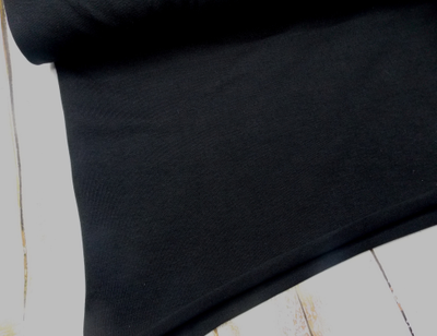 Трикотаж кулирная гладь пенье 190 гр/м2 цвет черный