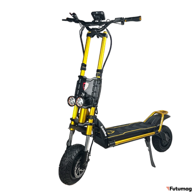 Электросамокат KAABO Wolf King GTR MAX желтый