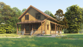 Коттедж 7,3x10,8