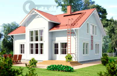 ДЖ-26 ЖИЛОЙ ДОМ: ГАБАРИТНЫЕ РАЗМЕРЫ: (11,4 Х 9М) 2 ЭТАЖА, ОБЩАЯ ПЛОЩАДЬ: М²