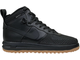 Nike Lunar Force 1 Duckboot Black Brown с мехом