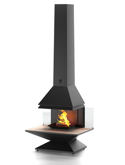 Пристенный камин CANDLE Plus