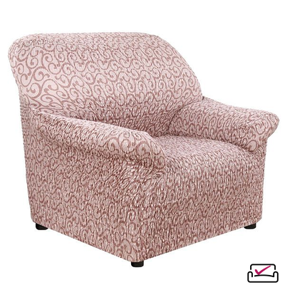 Чехол на кресло Тела Безарро Кофейный Италия