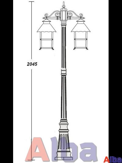 Caior 2 81408 A Парковый светильник