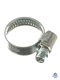 Хомут винтовой 30-45/9мм нерж., пара