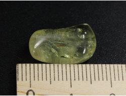 Апатит зеленый, галтовка, Бразилия (17*10*7 мм, 2,5 г) №28506