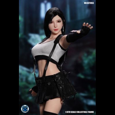 Тифа Локхарт (Final Fantasy VII) Коллекционная ФИГУРКА 1/6 scale Fantasy Fighting Goddess (SET055) - КОМПЛЕКТ БЕЗ ТЕЛА - SUPER DUCK
