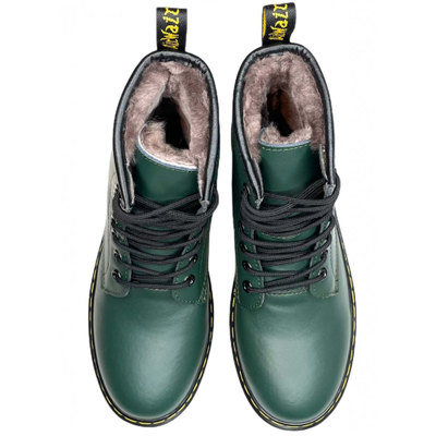 Ботинки Dr. Martens 1460  SMOOTH VEGAN С МЕХОМ