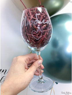 Бокал под вино "Люблю"