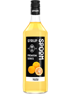Сироп Spoom Юдзу, 1 л (для коктейлей, лимонадов и десертов) Акция