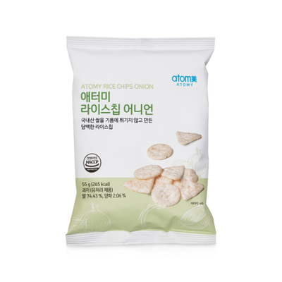 Чипсы Атоми рисовые обычные