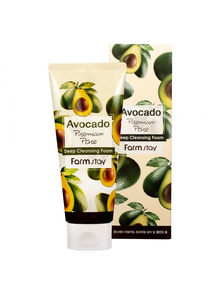 Очищающая пенка с экстрактом авокадо FarmStay Avocado Deep Cleansing Foam 180мл оптом