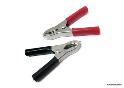 Зажим электрический №2 L=75мм цена за 10 пар