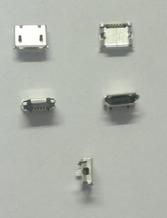 Разъем зарядки Philips X623 microusb №45