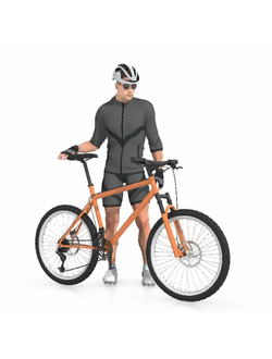 спорт Велосипедист спортсмен 3