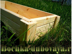 Деревянные ящики кашпо