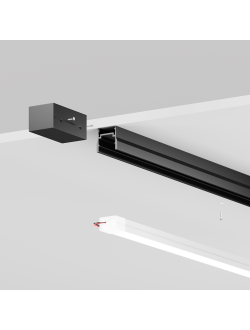 Профиль 2м Elasity IP накладной черный, O-TR001-P-B2M, Maytoni