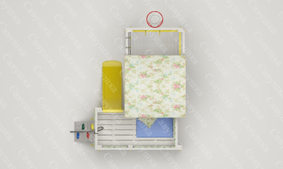 ИГРОВОЙ КОМПЛЕКС - КРОВАТЬ САВУШКА BABY - 7