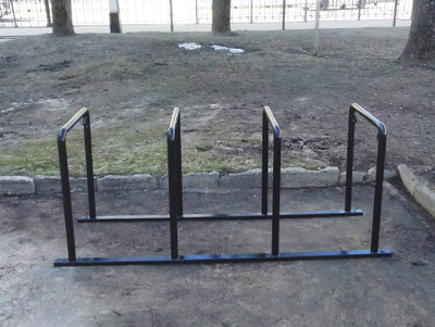 Велопарковка металлическая П-образная (артикул-ВМ02)