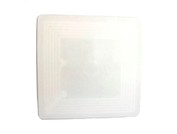 RFID метка HF (NFC) VID "NFC4545",  NTAG213, label on metal white (45х45х0,8 мм.)