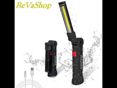 Фонарь светодиодный LED аккумуляторный складной