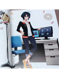 Оригинальный Арт Бук SHIROBAKO ARTWORKS (Белый ящик)