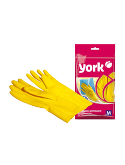 Перчатки резиновые YORK (M)