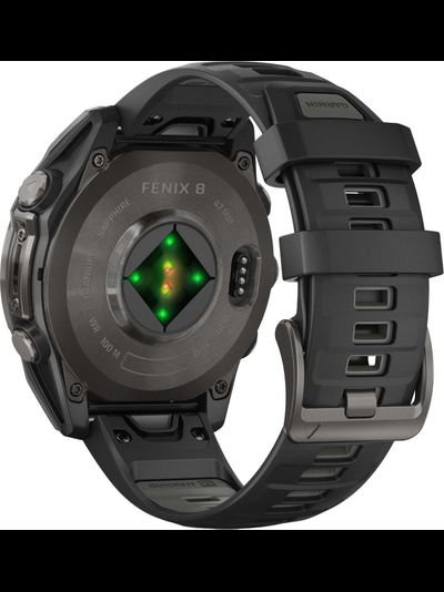 Часы Garmin Fenix 8 - 47mm Sapphire Titan DLC 010-02904-21