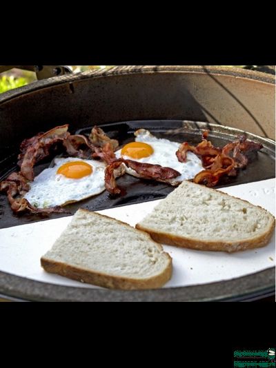 BIG GREEN EGG КЕРАМИЧЕСКИЙ ПОЛУКРУГЛЫЙ КАМЕНЬ ДЛЯ ГРИЛЯ XL
