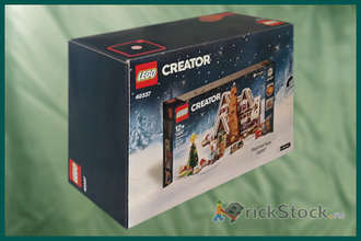 Lego 40337 Gingerbread House Micro Build 2019