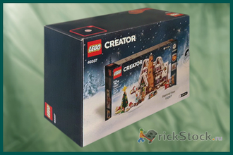 # 40337 «Пряничный Домик»–Мини / “Gingerbread House” Micro–Build (2019)