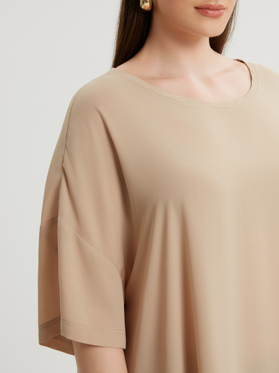 Топ свободный (беж, черный)