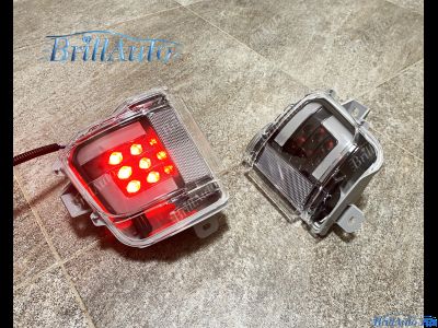 Противотуманки Toyota Land Cruiser 200 16-21 дымчатые серые (2 режима)