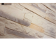 Декоративный облицовочный камень под сланец  Kamastone Рифей 1121, белый с бежевыми и серыми фрагментами