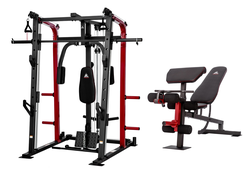 Силовой тренажер со скамьей и опциями DFC 8500
