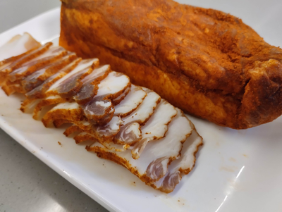 Сало с красным перцем и копченой паприкой | ферма СытникЪ