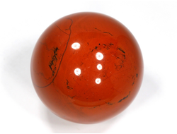 Шар Яшма красная, ЮАР (50 мм, 178 г) №28584