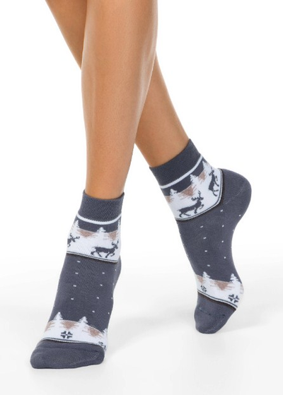 Носки женские махровые Брестские Arctic Арт. 14с1407 рис. 355 - серый