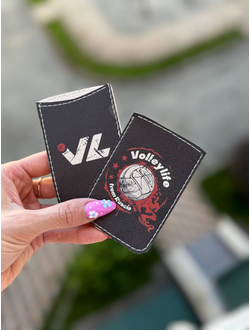 Чехол для пластиковой карты "Ретро мяч"