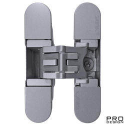 KUBICA 27 - K2700 петля самоцентрирующая с 5-ю точками опоры регулируемая по 3-м направлениям, матовый хром