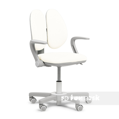 Детское эргономичное вращающееся кресло Fundesk Mente Grey купить в Воронеже