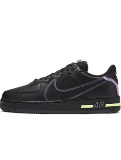 Nike Air Force 1 React Black