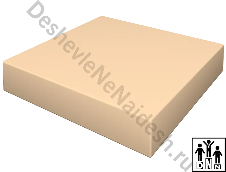 Мягкий модуль плита 500x500x100