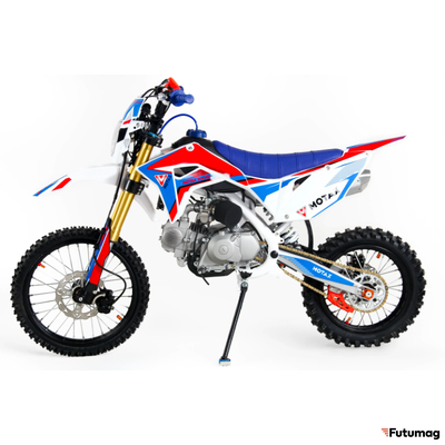 Бензиновый питбайк MOTAX MX 140 (17/14) синий